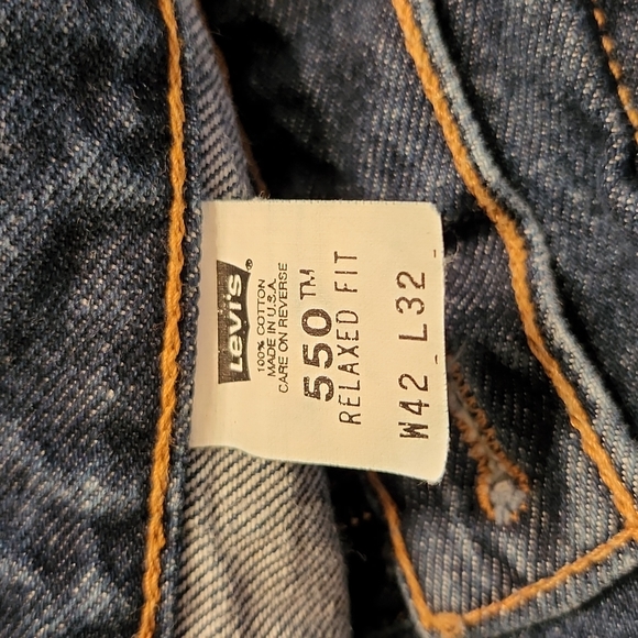 Men's Levis 550 - Picture 3 of 5